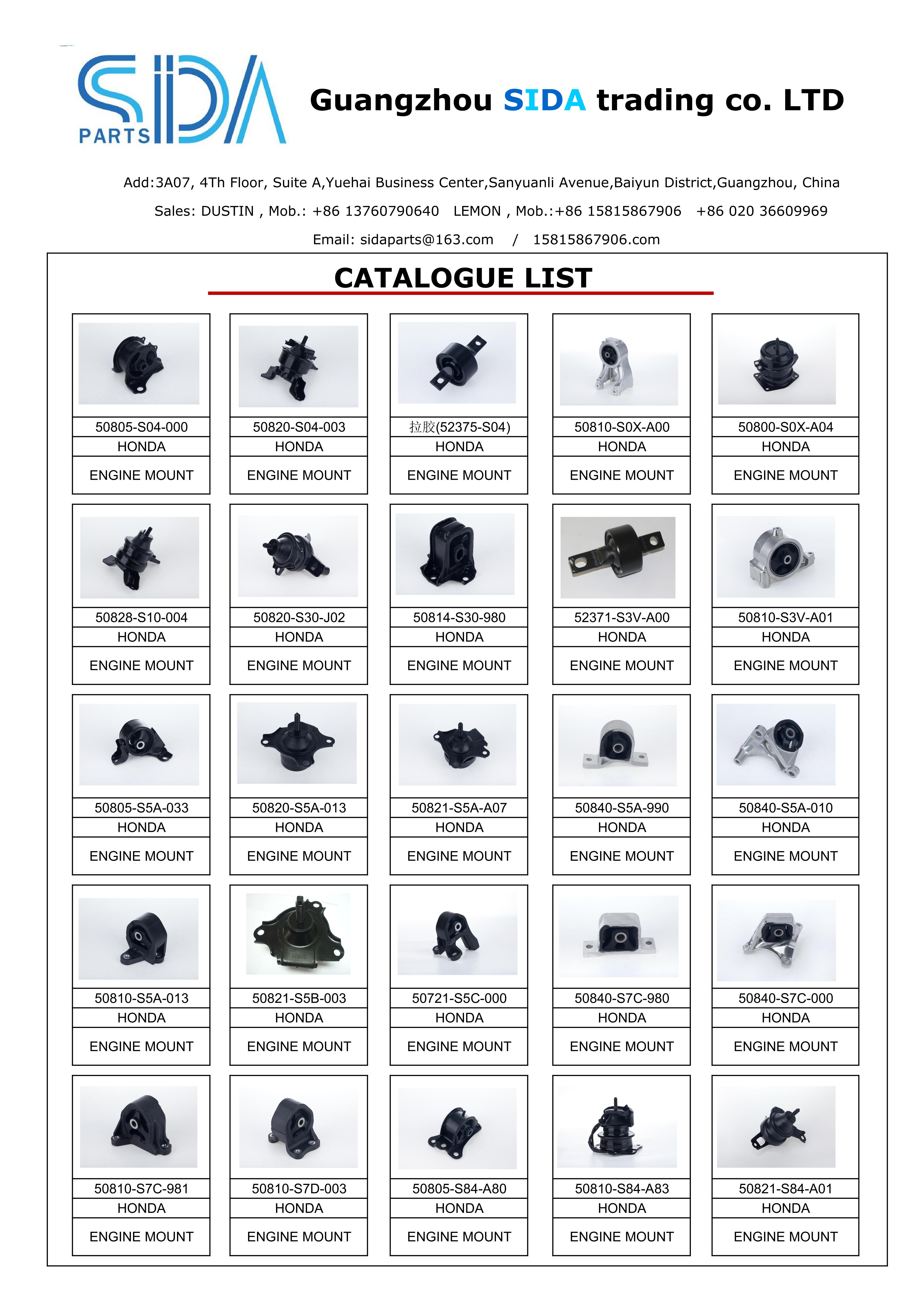 Honda Engine mounting